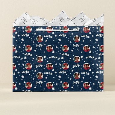 Very Merry Photo Gift Bag