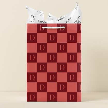 Checkerboard Gift Bag
