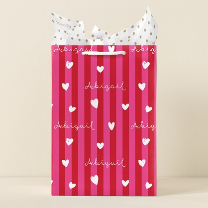 Stripes of Love Gift Bag