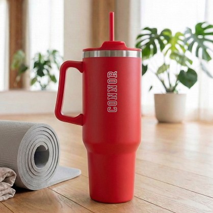 Deluxe 40oz Straw Tumbler