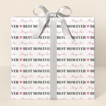Mom Love Wrapping Paper