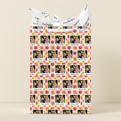 Mom In Bloom Photo Gift Bag