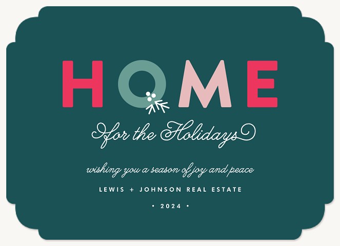 Holiday Home Business Holiday Cards