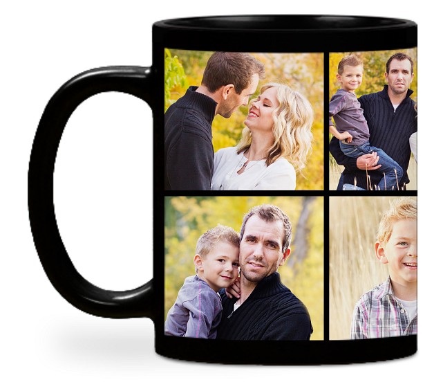 Eight Photo Custom Mugs