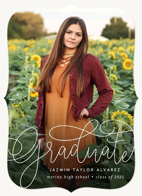 Simply Charming Graduation Announcements