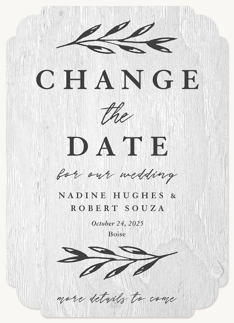 Inked Laurels Change the Date Cards