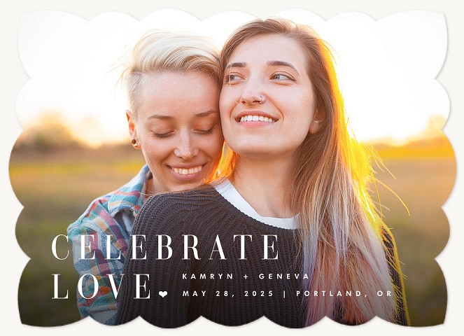 Celebrate Love Save the Date Cards