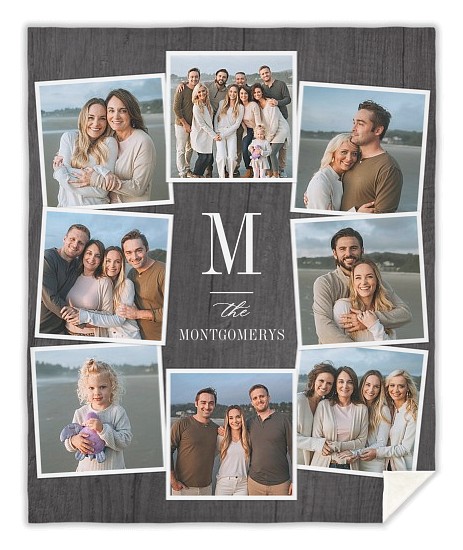 Family Initial Custom Blankets