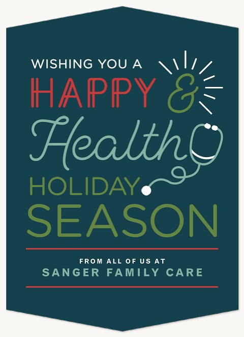 Healthy Holiday Business Holiday Cards