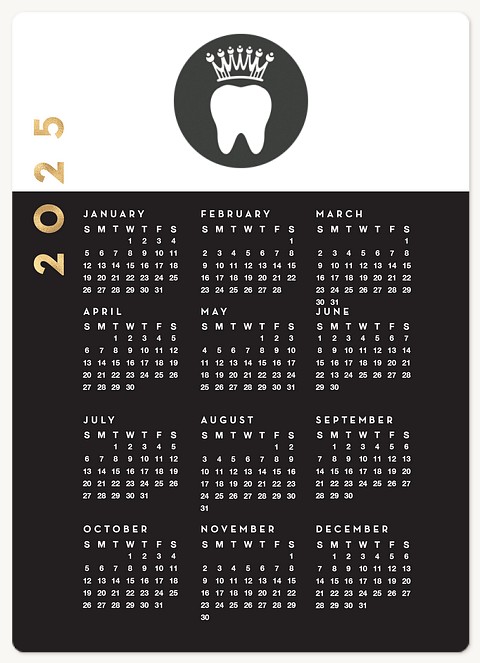 Logo Calendar Holiday & Christmas Magnet Cards