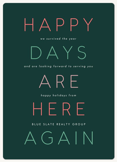 Happy Days Holiday & Christmas Magnet Cards