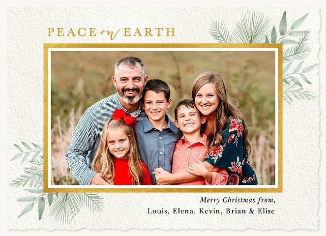 Peace on Earth Christmas Cards