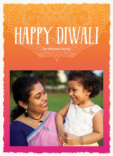 Diwali Delight Diwali Holiday Cards