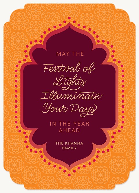 Festival of Lights Diwali Holiday Cards