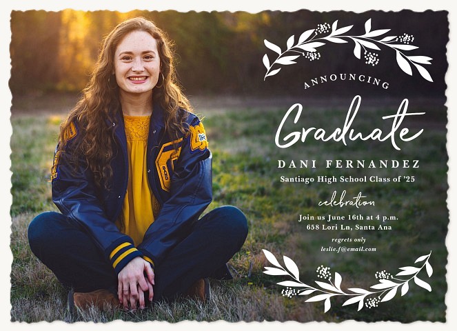 Rustic Branches Graduation Announcements