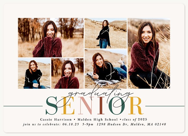 Editorial Senior Graduation Announcements