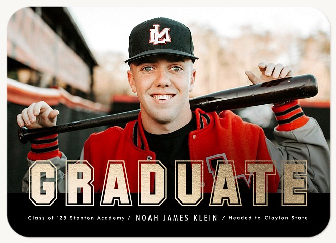 Team Player Graduation Announcements