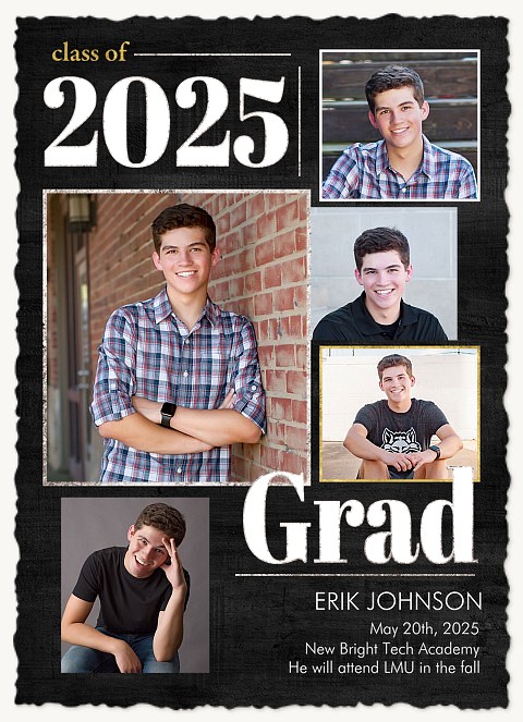 Mod Collage Graduation Announcements