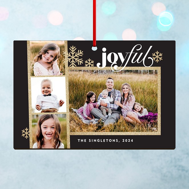 Joyful Memories Personalized Ornaments