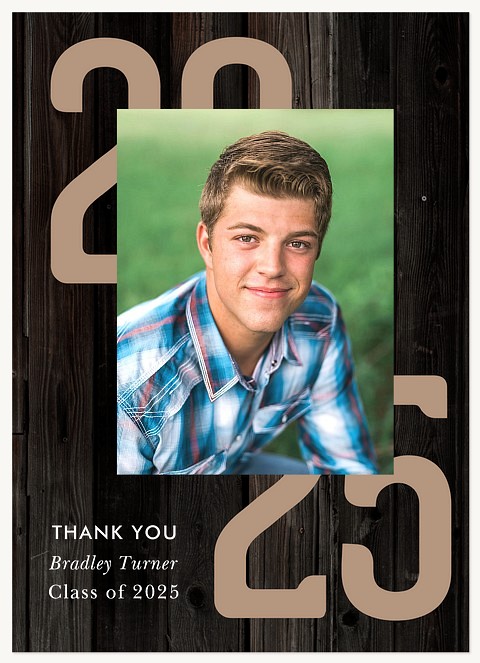 Wooded Thank You Thank You Cards 