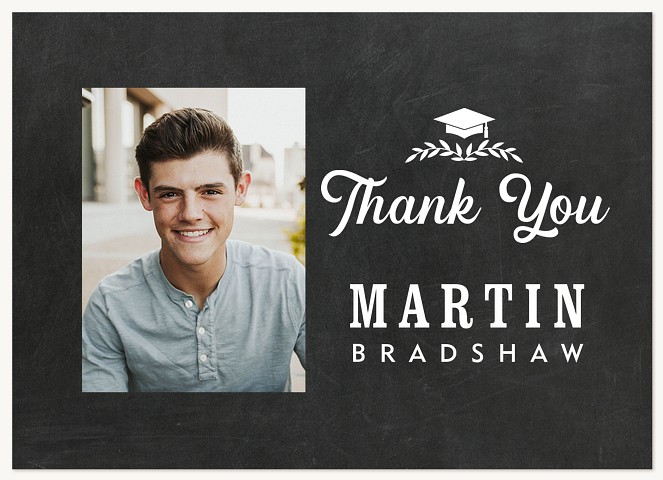 Valient Graduate Thank You Cards 