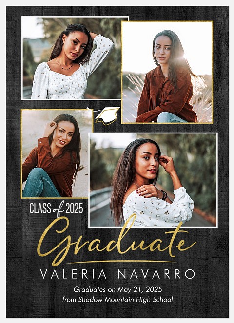 Underlined Graduate Graduation Cards