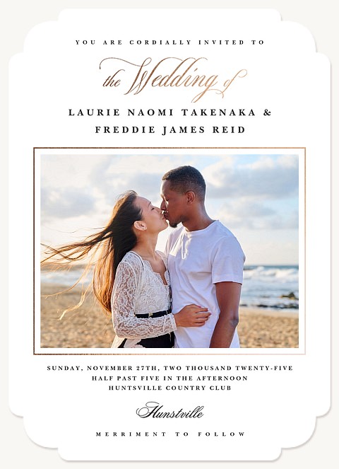 Simply Refined Wedding Invitations