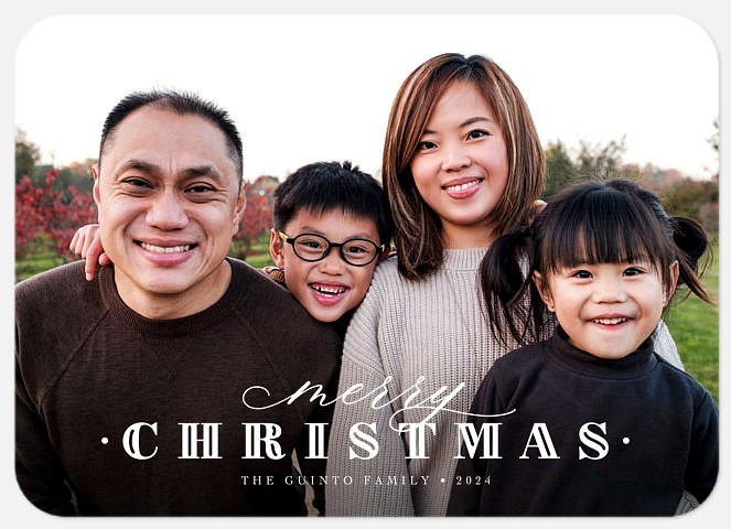 Classic Cheer Holiday Photo Cards