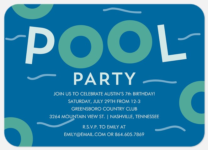 Stay Cool Kids' Birthday Invitations