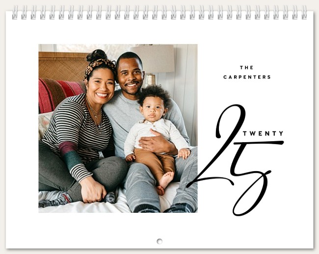 Standout Year Calendar Personalized Photo Calendars