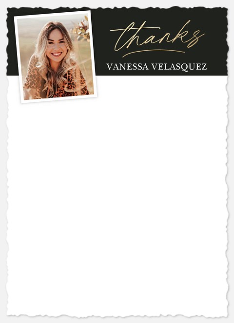 Encircled Snapshot Thank You Cards 