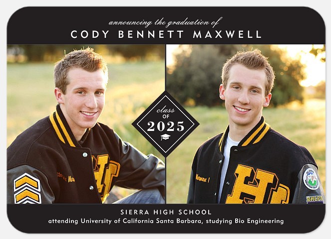 Diamond Year Graduation Cards