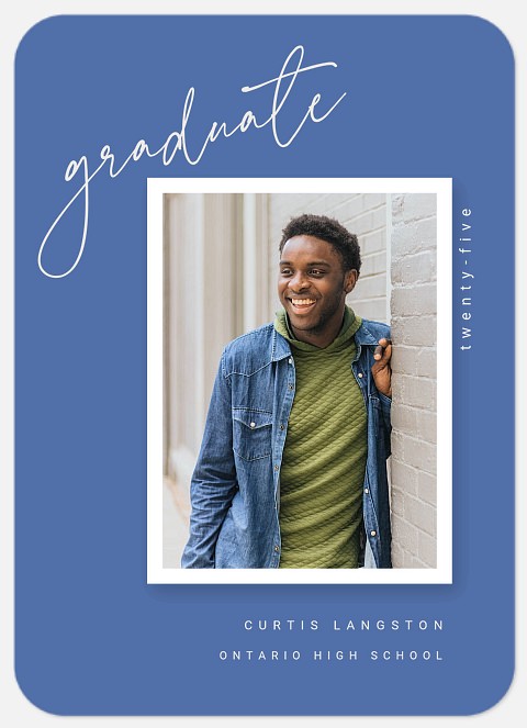 Contemporary Polaroid Graduation Cards