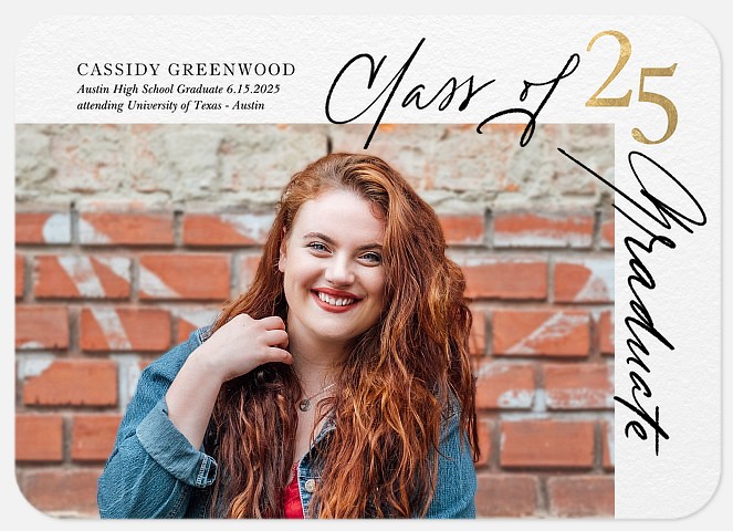 Corner Detail Graduation Cards
