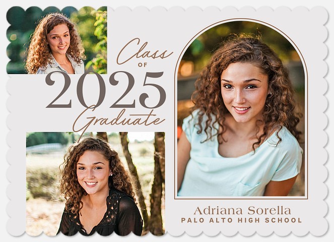 Editorial Arch Graduation Cards