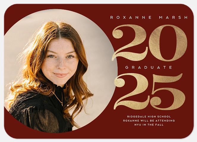 Bold & Gold Graduation Cards