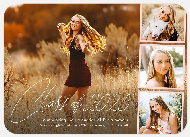 Elegant Filmstrip Graduation Cards