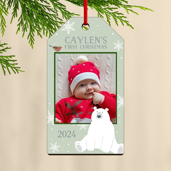 Woodland Winter Custom Ornaments