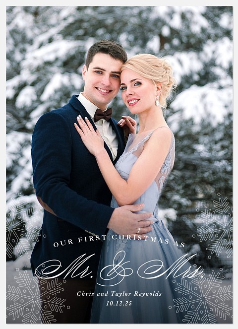 First Christmas Holiday Photo Cards