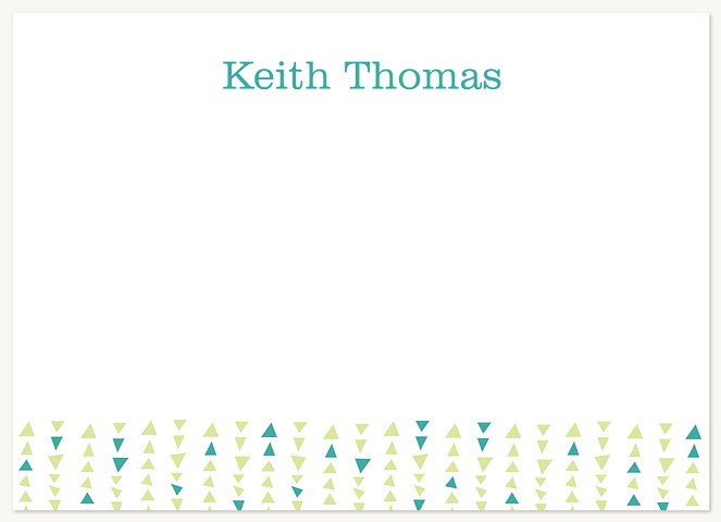 Falling Confetti Stationery