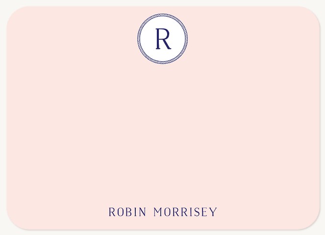 Nautical Note Stationery