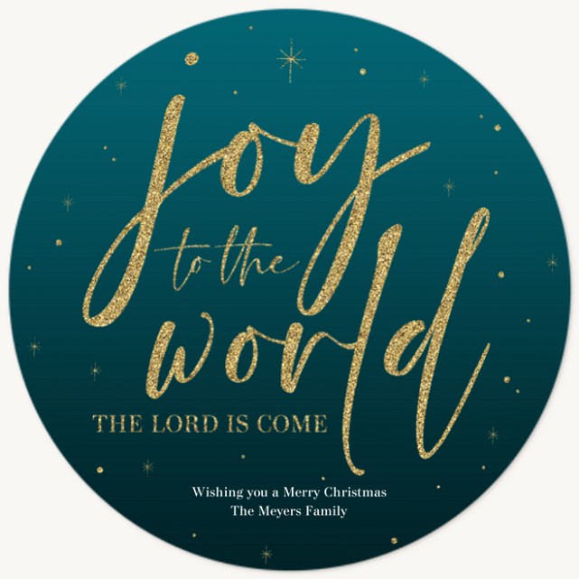 Genuine Joy Personalized Holiday Cards