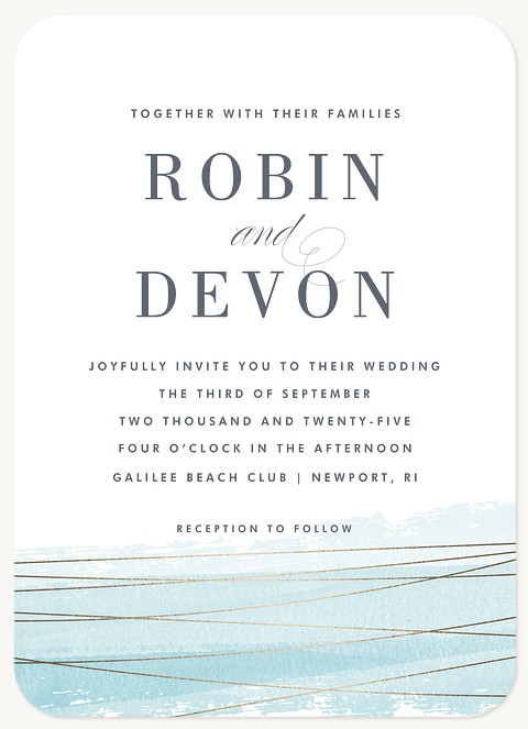 Heartstrings Wedding Invitations