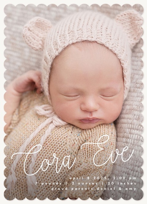 Little Blessing Baby Announcements