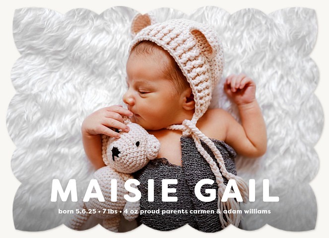 My Name Baby Announcements