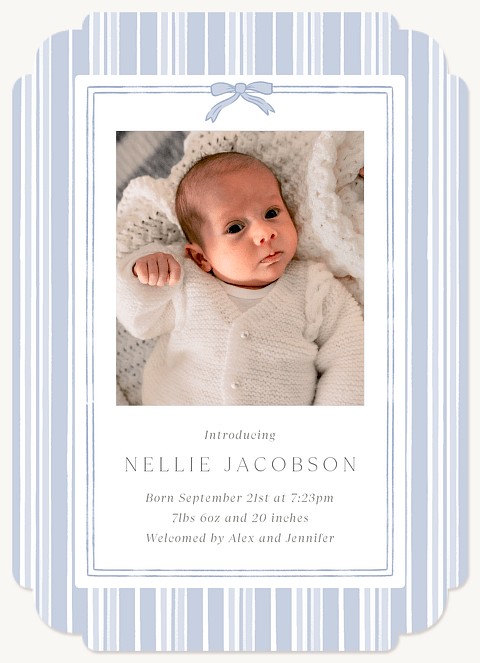 Little Blanket Baby Announcements
