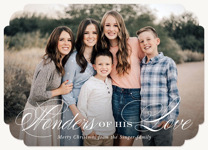 Wondrous Love Christmas Cards