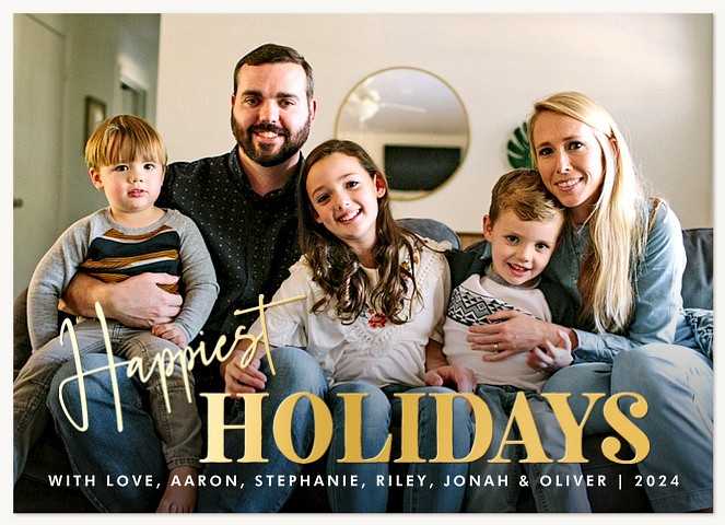 The Merriest Photo Holiday Cards