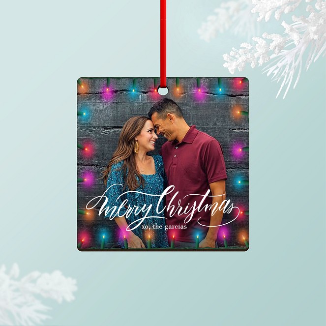 String Light Glow Personalized Ornaments