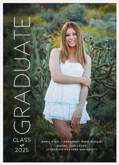 Column Graduation Cards